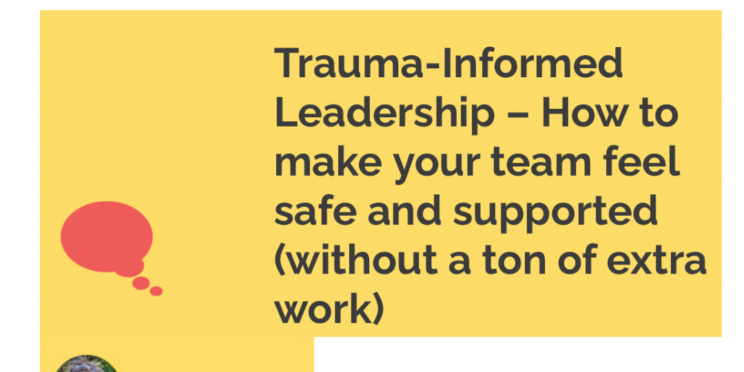 Trauma-Informed Leadership