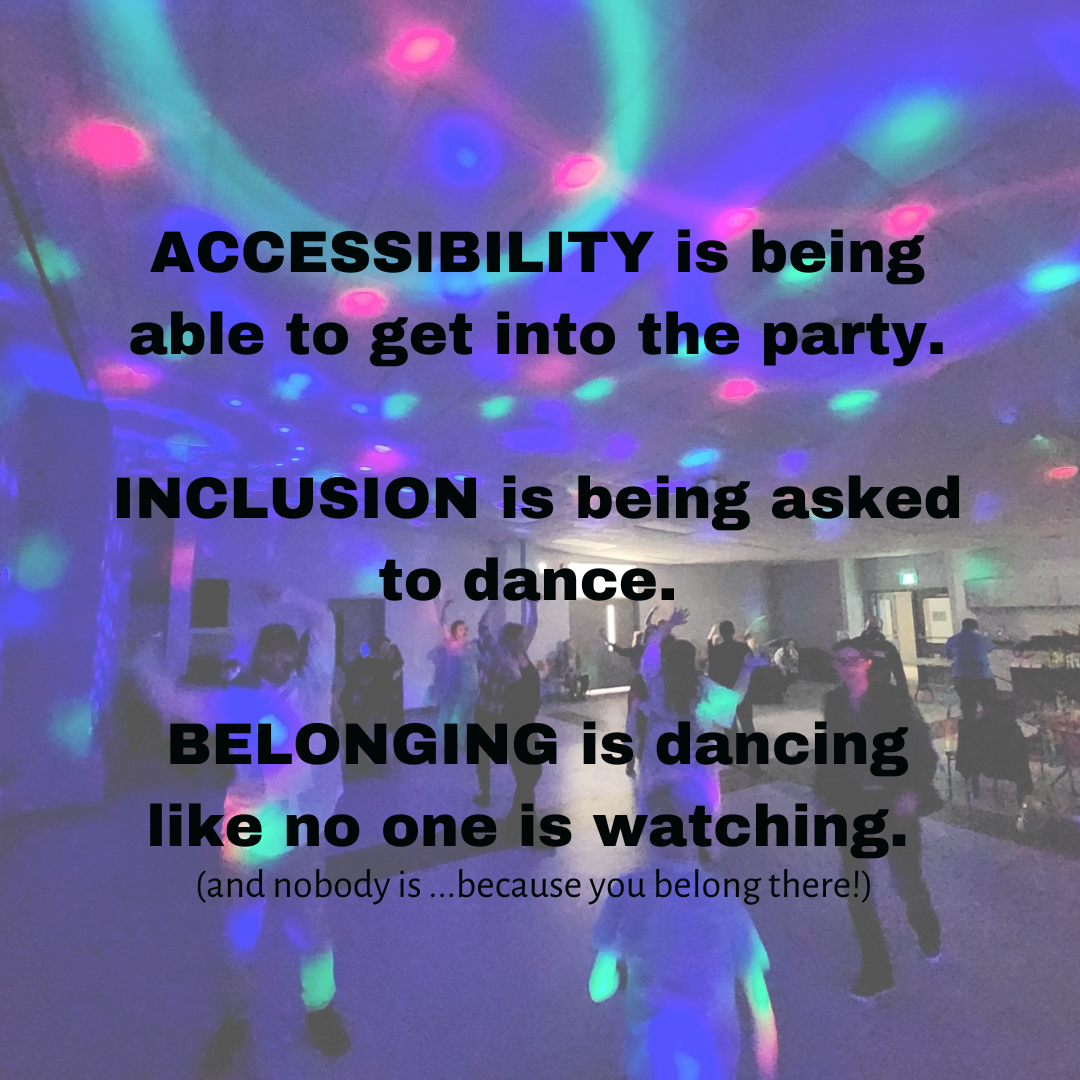 ACCESSIBILITY INCLUSION BELONGING