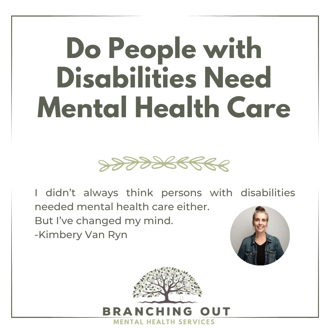 Do People with Disabilities Need Mental Health Care